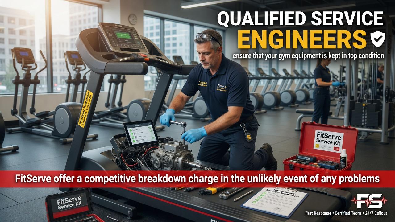 FitServe gym equipment maintenance